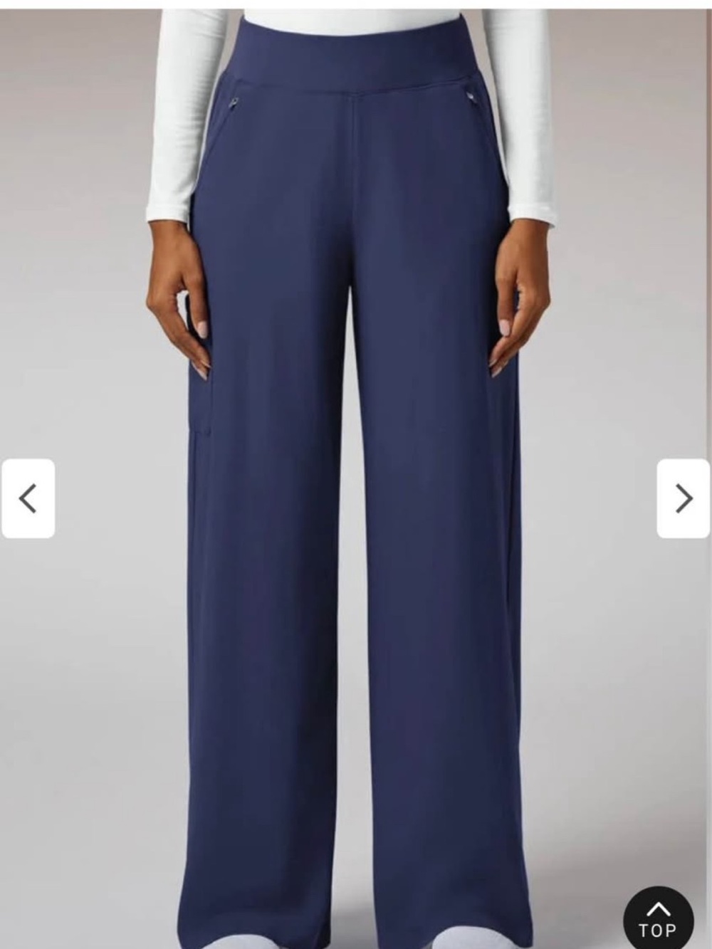 Y-BAND WIDE LEG PANT - REGULAR
WOMEN'S 6-POCKET YOGA-STYLE WIDE LEG SCRUB PANT